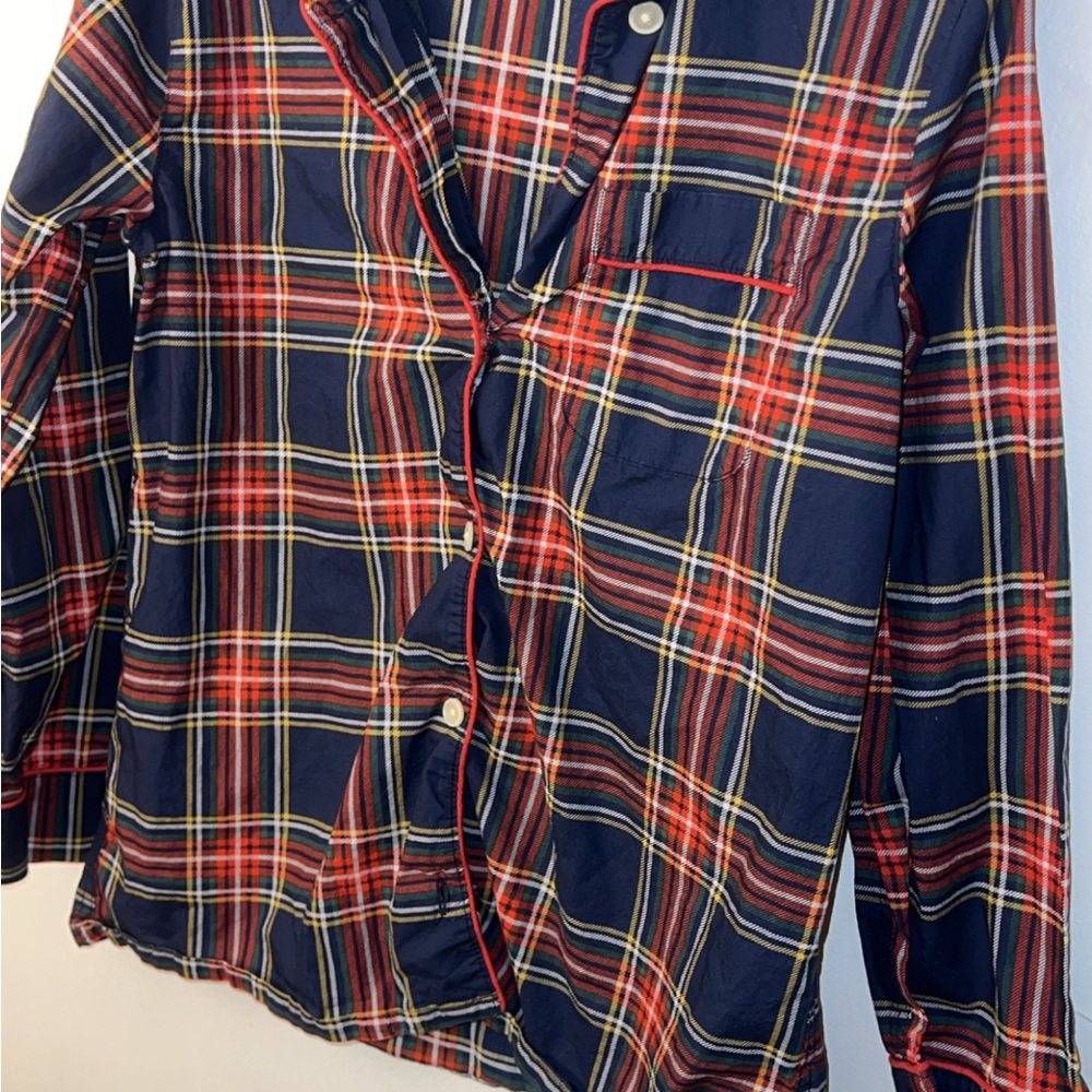 J. Crew Men's Multicolor Plaid Button Down Shirt